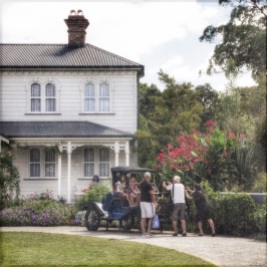 Ford Model T, Mansfield Garden, Hamilton Gardens, Waikato, NZ. Image Su Leslie 2018