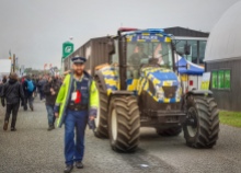 New Zealand -- where police vehicles include tractors. Image: Su Leslie 2019