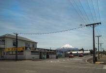 I got a bit carried away photographing Mt Taranaki; so often its summit is shrouded in cloud. Image: Su Leslie 2019