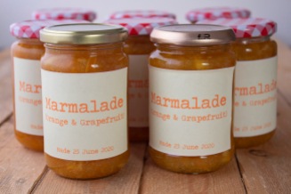 Latest (last?) batch of marmalade. Image: Su Leslie 2020