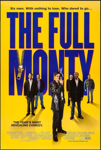 Poster for The Full Monty (1997). Dir. Peter Cattaneo