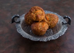 Another attempt at persimmon muffins; still not totally happy with the recipe. Image; Su Leslie 2020